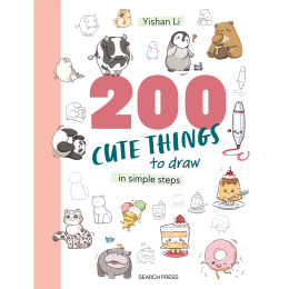 200 Cute Things to Draw i gruppen Skapande & Hobby / Böcker / Instruktionsböcker hos Pen Store (137199)
