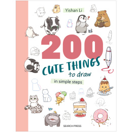 200 Cute Things to Draw i gruppen Skapande & Hobby / Böcker / Instruktionsböcker hos Pen Store (137199)