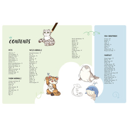 200 Cute Things to Draw i gruppen Skapande & Hobby / Böcker / Instruktionsböcker hos Pen Store (137199)