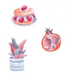 3-Colour Watercolour i gruppen Skapande & Hobby / Böcker / Instruktionsböcker hos Pen Store (137200)