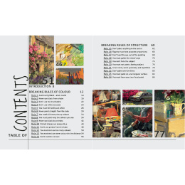50 Ways To Break the Rules in Oils i gruppen Skapande & Hobby / Böcker / Inspirationsböcker hos Pen Store (137201)