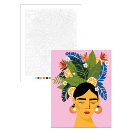 Color by Numbers: Flowers i gruppen Skapande & Hobby / Böcker / Målarböcker för vuxna hos Pen Store (137205)