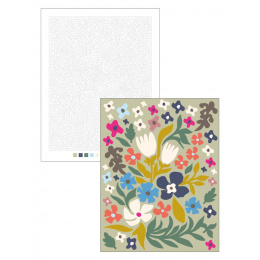 Color by Numbers: Flowers i gruppen Skapande & Hobby / Böcker / Målarböcker för vuxna hos Pen Store (137205)