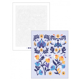 Color by Numbers: Flowers i gruppen Skapande & Hobby / Böcker / Målarböcker för vuxna hos Pen Store (137205)