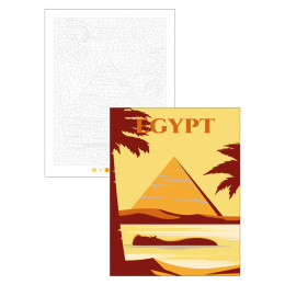 Color by Numbers: Travel i gruppen Skapande & Hobby / Böcker / Målarböcker för vuxna hos Pen Store (137207)