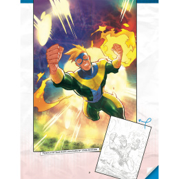 Comic Art Superheroes i gruppen Skapande & Hobby / Böcker / Instruktionsböcker hos Pen Store (137208)