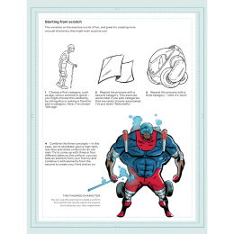 Comic Art Superheroes i gruppen Skapande & Hobby / Böcker / Instruktionsböcker hos Pen Store (137208)