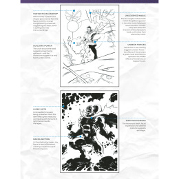 Comic Art Superheroes i gruppen Skapande & Hobby / Böcker / Instruktionsböcker hos Pen Store (137208)