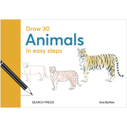 Draw 30: Animals i gruppen Skapande & Hobby / Böcker / Instruktionsböcker hos Pen Store (137210)