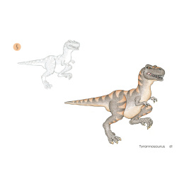 Draw 30: Dinosaurs i gruppen Skapande & Hobby / Böcker / Instruktionsböcker hos Pen Store (137212)