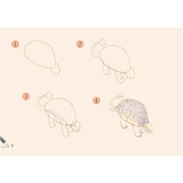 Draw 30: Dinosaurs i gruppen Skapande & Hobby / Böcker / Instruktionsböcker hos Pen Store (137212)