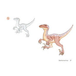 Draw 30: Dinosaurs i gruppen Skapande & Hobby / Böcker / Instruktionsböcker hos Pen Store (137212)