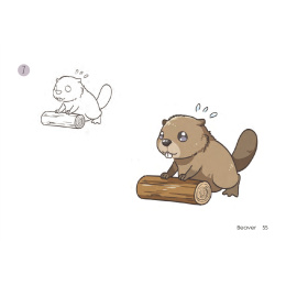 Draw 30: Kawaii Animals i gruppen Skapande & Hobby / Böcker / Instruktionsböcker hos Pen Store (137216)