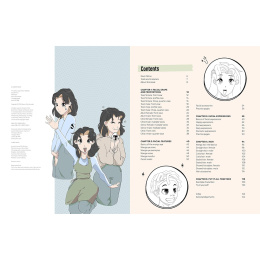 Draw Manga Faces, Heads and Hairstyles i gruppen Skapande & Hobby / Böcker / Instruktionsböcker hos Pen Store (137217)