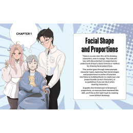 Draw Manga Faces, Heads and Hairstyles i gruppen Skapande & Hobby / Böcker / Instruktionsböcker hos Pen Store (137217)