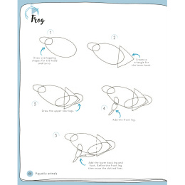 Draw in 10 Minutes: Animals i gruppen Skapande & Hobby / Böcker / Instruktionsböcker hos Pen Store (137218)