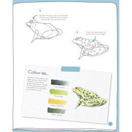 Draw in 10 Minutes: Animals i gruppen Skapande & Hobby / Böcker / Instruktionsböcker hos Pen Store (137218)