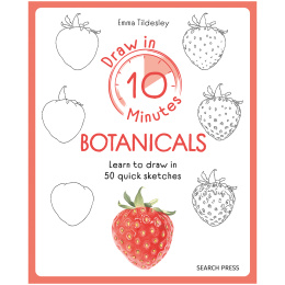 Draw in 10 Minutes: Botanicals i gruppen Skapande & Hobby / Böcker / Instruktionsböcker hos Pen Store (137219)