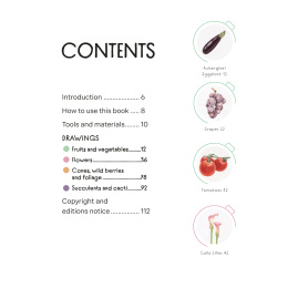 Draw in 10 Minutes: Botanicals i gruppen Skapande & Hobby / Böcker / Instruktionsböcker hos Pen Store (137219)