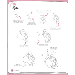 Draw in 10 Minutes: Botanicals i gruppen Skapande & Hobby / Böcker / Instruktionsböcker hos Pen Store (137219)