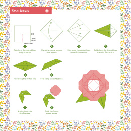 Flower Power! 25 Origami Projects i gruppen Skapande & Hobby / Böcker / Instruktionsböcker hos Pen Store (137221)