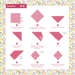 Flower Power! 25 Origami Projects i gruppen Skapande & Hobby / Böcker / Instruktionsböcker hos Pen Store (137221)