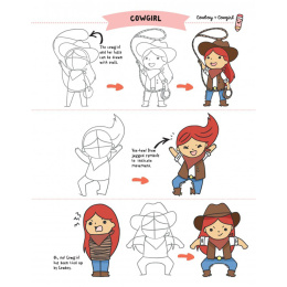 Kawaii: How to Draw Really Cute Stuff i gruppen Skapande & Hobby / Böcker / Instruktionsböcker hos Pen Store (137225)