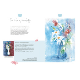 Loose and Lively Flowers in Watercolour, Inks & Mixed Media i gruppen Skapande & Hobby / Böcker / Inspirationsböcker hos Pen Store (137226)