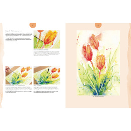 Loose and Lively Flowers in Watercolour, Inks & Mixed Media i gruppen Skapande & Hobby / Böcker / Inspirationsböcker hos Pen Store (137226)