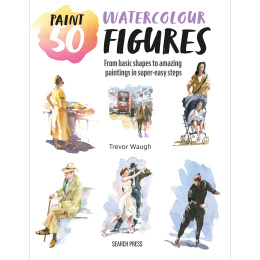 Paint 50: Watercolour Figures i gruppen Skapande & Hobby / Böcker / Instruktionsböcker hos Pen Store (137228)
