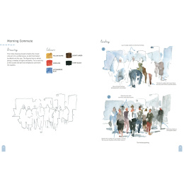 Paint 50: Watercolour Figures i gruppen Skapande & Hobby / Böcker / Instruktionsböcker hos Pen Store (137228)