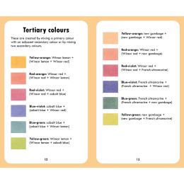 The Artist's Colour Mixing Card Deck - Watercolour i gruppen Skapande & Hobby / Böcker / Instruktionsböcker hos Pen Store (137233)