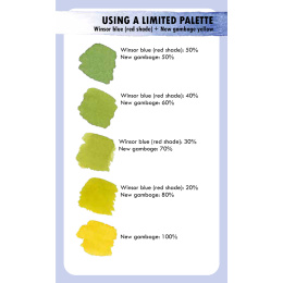 The Artist's Colour Mixing Card Deck - Watercolour i gruppen Skapande & Hobby / Böcker / Instruktionsböcker hos Pen Store (137233)