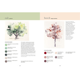 The Colour Mixing Guide: Watercolour Woodland i gruppen Skapande & Hobby / Böcker / Inspirationsböcker hos Pen Store (137236)