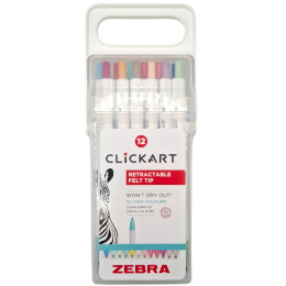 Clickart Light Colors 12-pack i gruppen Pennor / Märkning och kontor / Märkpennor hos Pen Store (137261)