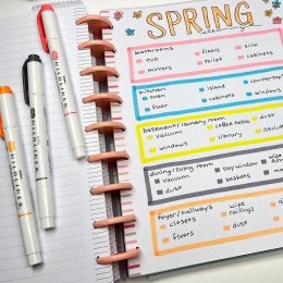 Mildliner 5-pack Friendly i gruppen Pennor / Konstnärspennor / Illustrationsmarkers hos Pen Store (137264)