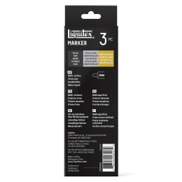 Marker Accent 3-set i gruppen Pennor / Konstnärspennor / Akrylmarkers hos Pen Store (137368)