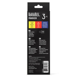 Marker Primary 3-set i gruppen Pennor / Konstnärspennor / Akrylmarkers hos Pen Store (137369)