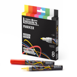 Marker Essential 8-set i gruppen Pennor / Konstnärspennor / Akrylmarkers hos Pen Store (137370)