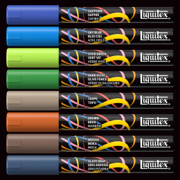 Marker Landscape 8-set i gruppen Pennor / Konstnärspennor / Akrylmarkers hos Pen Store (137374)