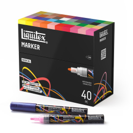 Marker Radical 40-set i gruppen Pennor / Konstnärspennor / Akrylmarkers hos Pen Store (137376)