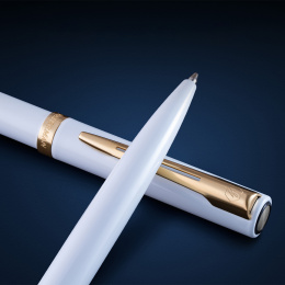 Impression White/Gold Kulpenna i gruppen Pennor / Fine Writing / Kulspetspennor hos Pen Store (137400)