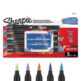 Creative Marker Brush Tip 5-pack Earth Tones i gruppen Pennor / Konstnärspennor / Akrylmarkers hos Pen Store (137402)