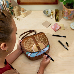 Creative Marker Brush Tip 5-pack Earth Tones i gruppen Pennor / Konstnärspennor / Akrylmarkers hos Pen Store (137402)