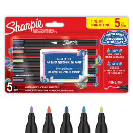 Creative Marker Fine Tip 5-pack Earth Tones i gruppen Pennor / Konstnärspennor / Akrylmarkers hos Pen Store (137403)
