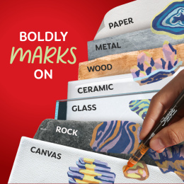 Creative Marker Brush Tip 12-pack Earth Tones i gruppen Pennor / Konstnärspennor / Akrylmarkers hos Pen Store (137406)