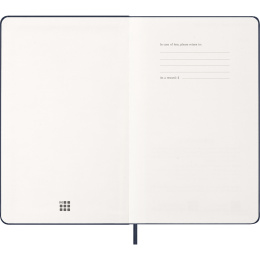 Kalender 12M Daily 2027 Hardcover Large Sapphire Blue i gruppen Papper & Block / Kalendrar och almanackor / 12-månaderskalendrar hos Pen Store (137428)