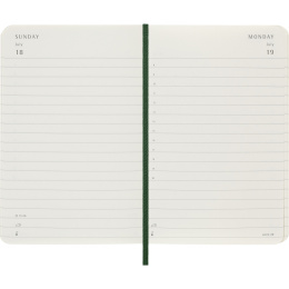 Kalender 12M Daily 2027 Softcover Pocket Myrtle Green i gruppen Papper & Block / Kalendrar och almanackor / 12-månaderskalendrar hos Pen Store (137431)