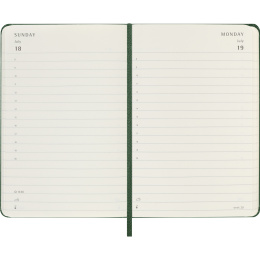 Kalender 12M Daily 2027 Hardcover Pocket Myrtle Green i gruppen Papper & Block / Kalendrar och almanackor / 12-månaderskalendrar hos Pen Store (137434)