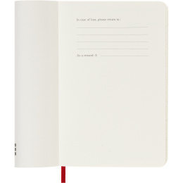 Kalender 12M Daily 2027 Softcover Pocket Red i gruppen Papper & Block / Kalendrar och almanackor / 12-månaderskalendrar hos Pen Store (137436)